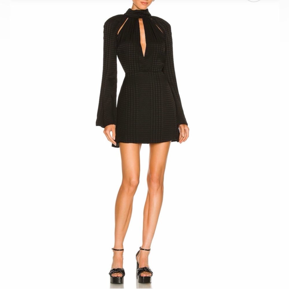 X Revolve Gerona black mini dress for House of Harlow 1960 in size L